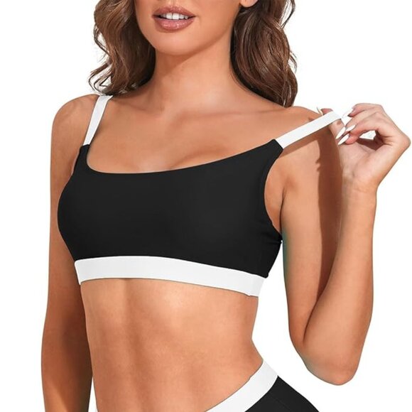 Swimsuit 2 Piece High Cut Bathing Suit - Picture 2 of 7